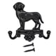 thumbnail image 1 of Gancho de pared de hierro fundido para colgar llaves vintage, para exteriores, resistente y decorativo. Perro, 1 of 9