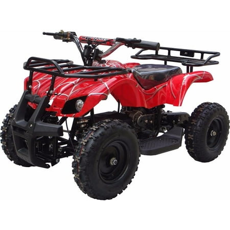 Sonora 24V 350W Electric Quad Battery-Powered MINI ATV, Red