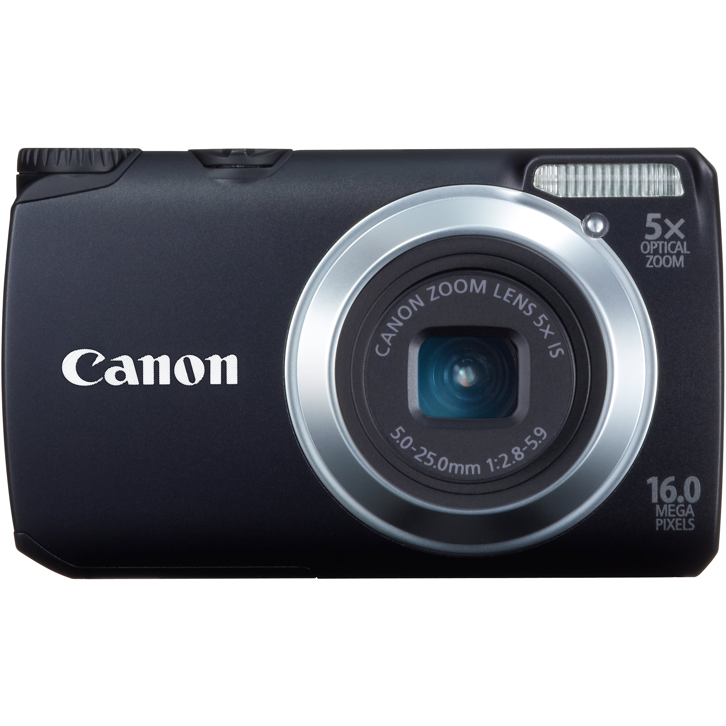 Canon PowerShot A3300 IS 16 Megapixel Compact Camera, Black Walmart
