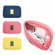 thumbnail image 3 of Organizador universal de cables y cargadores a prueba de golpes, estuche para guardar ratones, teléfonos, auriculares, estuche de viaje, tamaño pequeño (rojo sandía), 3 of 5