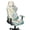 Blue Butterfly Floral, variant on Whosucclay Boho Mandala Highland Cattle Print Gaming Chair Cover,Removable Office Chair Cover with Zipper,Stretch Anti-dust Universal Rotating,Washable High Back Computer Seat Protector for Pets