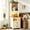 Antique White, variant on SereneLounge Extra 51.6’’Tall Wood Nightstands with Charging Station and 2 Drawers & LED Bookshelf with Storage, Gray