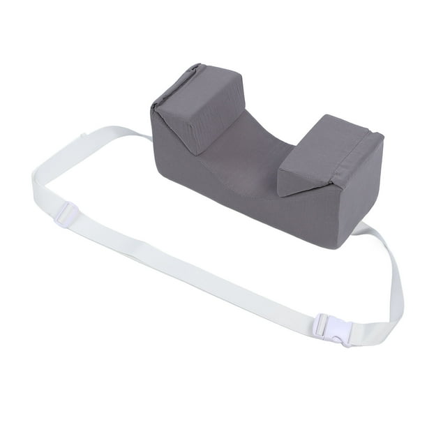 Almohada Estabilizadora De Cuello, Posicionador De Cabeza Gris, Almohada Boca Arriba, Espuma Ajustable De Apoyo Para Postrado En Cama