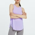 thumbnail image 2 of Sngxgn Womens Casual Summer Halter Neck Tank Tops Sleeveless Shirts Loose Fit Blouse(Purple,L), 2 of 9