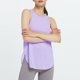 thumbnail image 2 of Playeras,Blusas y Tops,Ropa para Mujer Camisetas sin mangas para las mujeres Mujeres O Cuello Sin mangas Correr Deportes Yoga Tops Entrenamiento Camisetas sin mangas de moda (Purple, S), 2 of 7