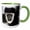 Green/White, variant on 3drose, Black and White Colobus Monkey, Lake Nakuru Np, Kenya-af21 Aje0280 - Adam Jones, 11oz Mug