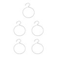 thumbnail image 3 of Destyer Bracelets Cheville Style Bohème Accessoire de Mode pour Femmes Filles Argent 5Set, 3 of 6