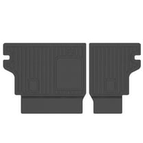 Ikon Motorsports Rear Seat Protector Backrest Covers Compatible With 2023-2025 Dodge Hornet Black TPE Waterproof Seat Back Liners Mat Pad Interior Accessories 2 Pieces