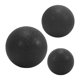 thumbnail image 1 of 3 pelotas de masaje, suministros de equipo de pelotas de yoga, masajeador de espalda y pies para Negro, 1 of 8