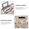thumbnail image 3 of Yiaed Bunny Floral Print Travel Luggage Cover Suitcase Protector Fits 18-32 Inch Luggage Wheel Covers Patterned Elastic Luggage Anti-scratch（No luggage）-Small, 3 of 5