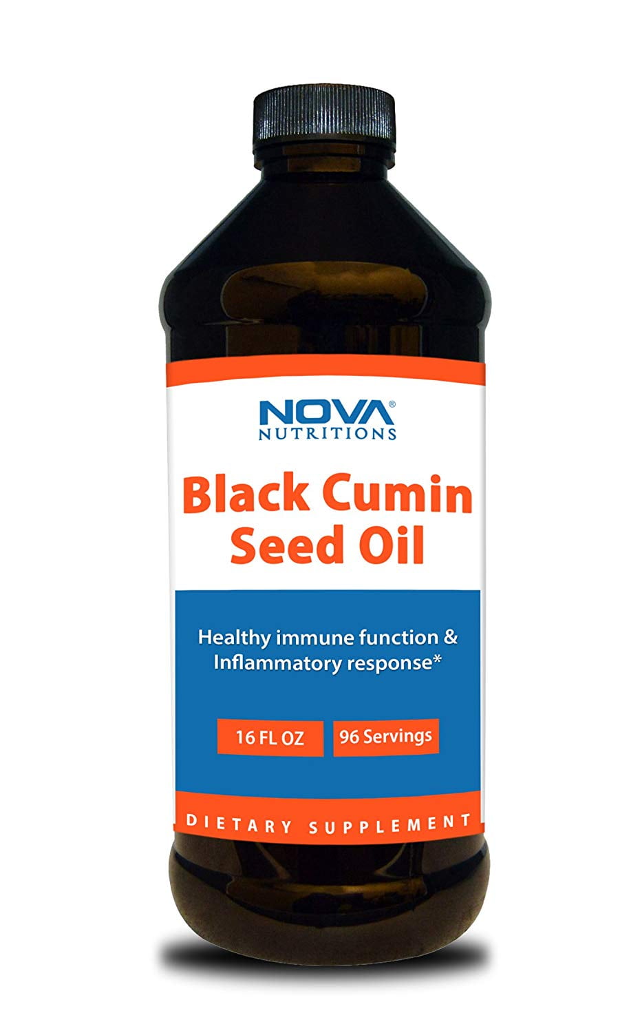 Nova Nutritions Cold Pressed Black Cumin Seed Oil 16 OZ