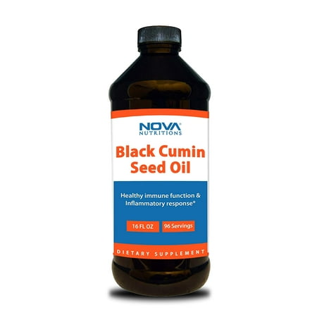 Nova Nutritions Cold Pressed Black Cumin Seed Oil 16