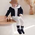 thumbnail image 4 of LYMAYTER 3 Pair ‌‌Infant Baby Unisex Cotton Socks Crew Length Gift Pack for Newborns Toddlers‌ 0-8Y, 4 of 7