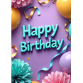 thumbnail image 4 of Birthday Party Backdrop Banner for Celebration Festive Background Decorations Colorful Happy Birthday Supplies Photography Props Event Decor, 4 of 4