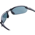 thumbnail image 3 of Polarized Sport Wrap Sunglasses for Men & Women, Lightweight Designer Frames with UV400 Protection - Jet, 3 of 6
