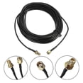 thumbnail image 2 of 1/3/6/9/20m RP-SMA extension cable RG174 feeder network card WiFi router external antenna adapter, 2 of 5