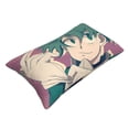 thumbnail image 3 of My Hero Academia Izuku Midoriya Pillowcase Cushion Pillow Covers With Hidden Zipper Pillow Case Decor For Bed Dorm Sofa Couch Car 20"x30", 3 of 8