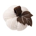 thumbnail image 2 of Calabazas Ganchillo Adorno Calabaza Punto para Acción Gracias () Blanco, 2 of 4
