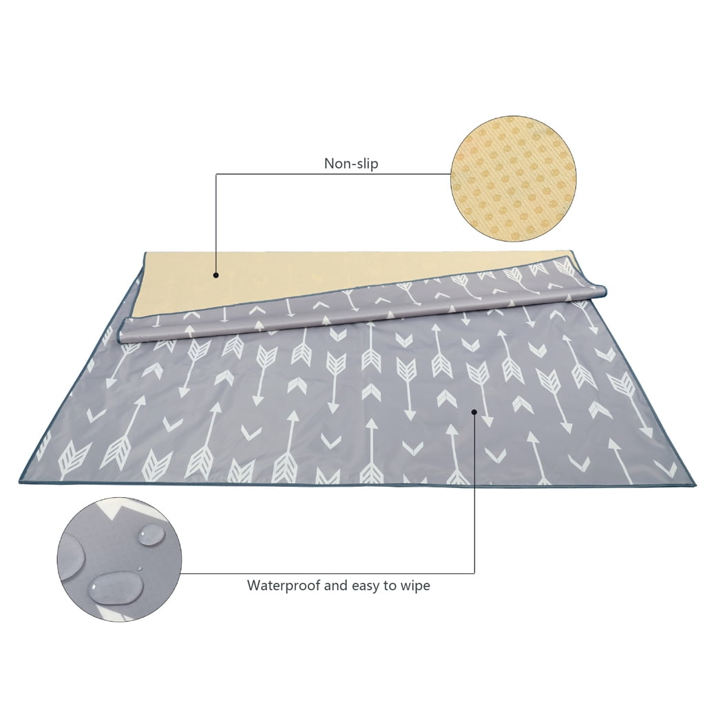 Baby Eatting Play Mat Picnic Mat High Chair Splash Mat Floor Protector Non Slip Waterproof