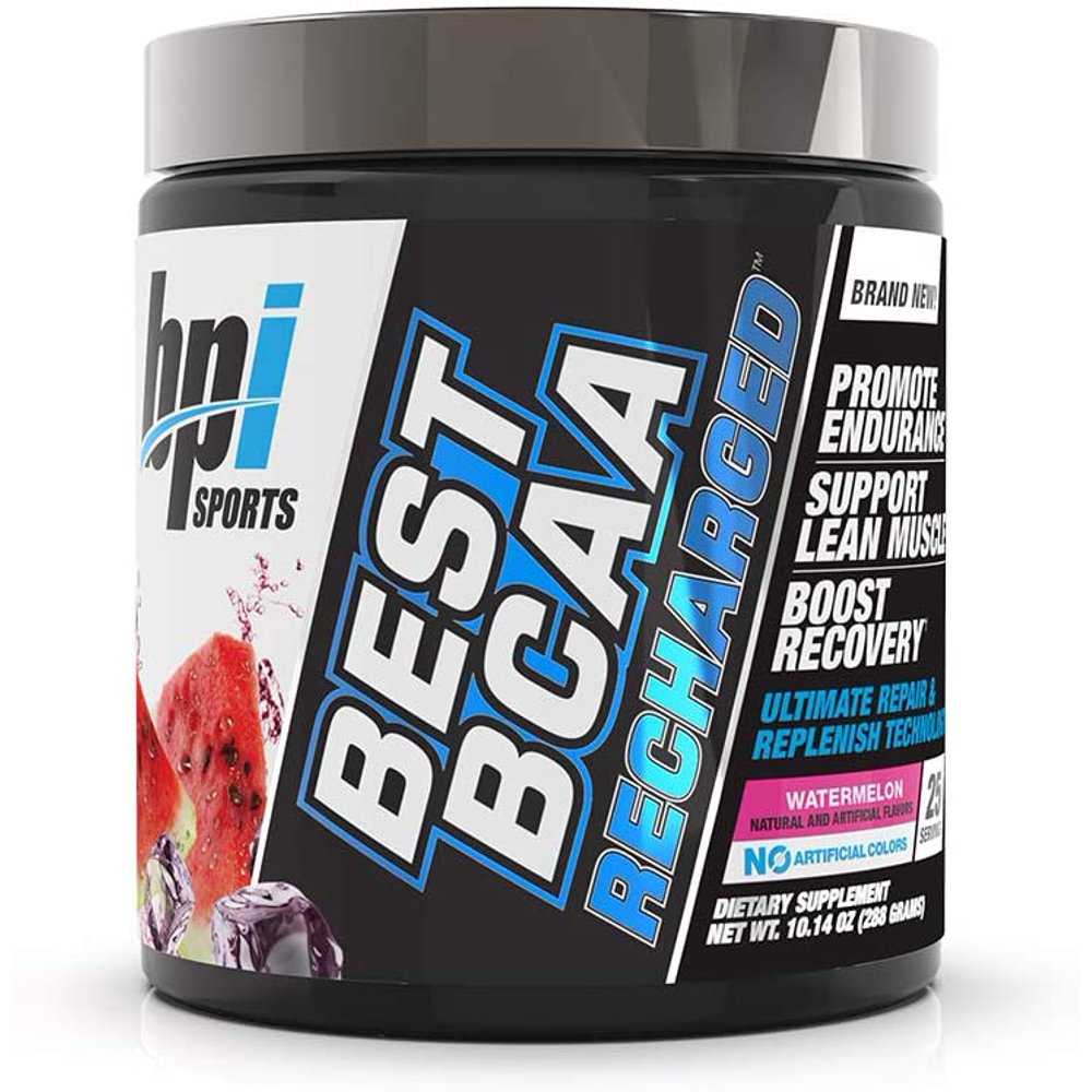 BPI Sports Best BCAA Recharged Watermelon 25 Servings