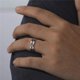 thumbnail image 4 of Skyrim-Anillo de hoja de acero inoxidable para hombre y mujer, sortija de dedo estilo Punk, Hip Hop, joyería para pareja, regalo de cumpleaños, venta al por mayor, 4 of 4