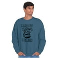 thumbnail image 4 of Ladies Love Beards Funny Popeye Bluto Men's Crewneck Sweatshirt Brisco Brands S, 4 of 6