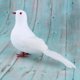 thumbnail image 5 of 2x Palomas de Espuma Artificial Falsas Pájaros Decoración de Boda Palomas Vodoras Sunnimix Pájaros artesanales con plumas, 5 of 8