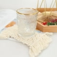 thumbnail image 2 of Limei Table Mat Hand-woven Delicate Cup Coaster Multi-purpose Useful for Mug, 2 of 7