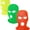 Orange, Green, Yellow, variant on 3 Pieces 3 Holes Ski Mask Full Face Cover Outdoor Balaclava Winter Knitted Neck Gaiter for Adult Sports Cycling (Black, Pink, Rosy)