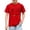 Red, variant on Piuwrlz Orange Short Shirts Sleeve Kids Boys Graphic T-Shirts Pullover T Shirts Orange Size 7 Years