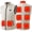 White, variant on Winter Electric Vest 9 Section Adjustable Heating Stand Collar Outerwear Jacket
