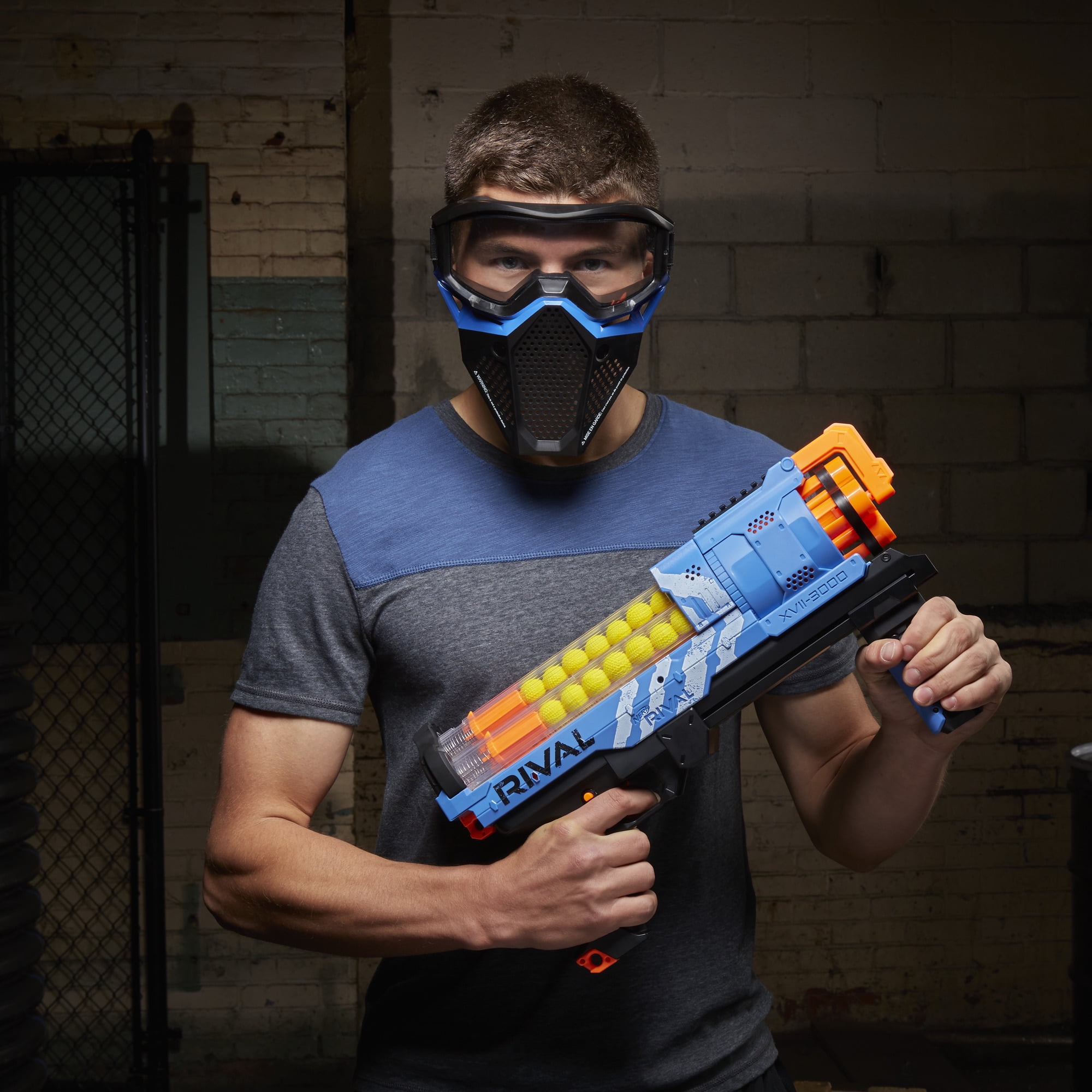 Nerf Rival Artemis XVII-3000 High Capacity Blue Blaster Gun