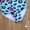 Blue, variant on Girls Toddlers Biketards Leopard Gymnastics Leotards Bodysuit Sleeveless Ballet Dancewear