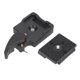 thumbnail image 5 of Placa De Liberación Rápida, Aleación Placa De Liberación Rápida Placa De Liberación Rápida Desmontable Fácil De Transportar Durable Para SLR Para Single Sin Espejo Para Ccdes Camera Quick Release Plate, 5 of 8