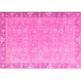 thumbnail image 1 of Ahgly Company Indoor Rectangle Oriental Pink Modern Area Rugs, 2' x 3', 1 of 4