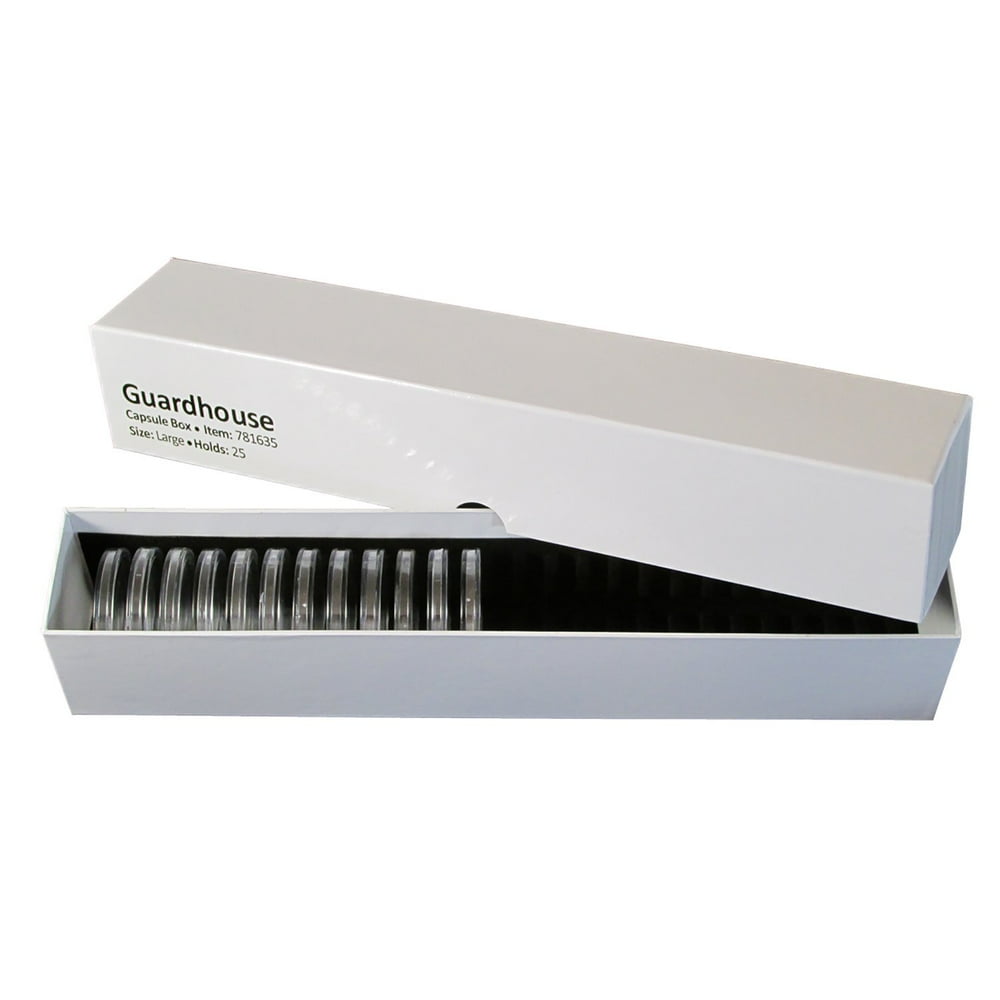 (1) Large Single Row Coin Holder Storage Box for 1oz Gold Eagle, Half