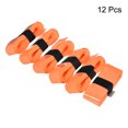 thumbnail image 2 of Unique Bargains 43.3' Non-Slip PU Tennis Racket Overgrip Tape Wraps with Hole Orange 12 Pack, 2 of 7