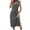 Gray, variant on ZZwxWA Summer Dresses for Women Night Club Sexy Basic Bodycon Tank Knee-Length Dresses Sleeveless Round Neck Gradient Print Midi Sun Dress Dark Blue S