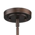 thumbnail image 3 of HomeRoots 10.25 x 4.5 x 4.5 in. Virginia 1-Light Oil-Rubbed Bronze Pendant with Wire Cage Shade, 3 of 5