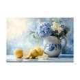 thumbnail image 5 of Mudket Framed Canvas Wall Art Ready to Hang, Lemon Pitcher Still Life Canvas Print, Vintage Botanical Wall Decor, Farmhouse Floral Wall Art, Wall Pictures for Living Room Office - 12"L x 8"W, 5 of 10