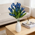 thumbnail image 4 of weibbin Artificial Magnolia Flower Bud Stem 14 Inch For Wedding Bouquet Home Decor, Silk Floral Arrangement, 4 of 6