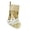 White #03, variant on Christmas Stocking, 18.5 Inches Family Initial Xmas Stockings, Super Soft White Plush Cuff with Deluxe Red Velvet Body and Gold Letter & Stockings for Christmas Presents