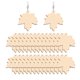 thumbnail image 1 of 50 Uds. De pendientes de madera, accesorios de oreja de gota de madera, joyería informal, adorno de oreja de fiesta para mujeres y niñas (beige) FRCOLOR Hogar7424320, 1 of 7