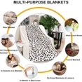 thumbnail image 6 of Dalmatian Dog Print Blanket Kids Throw Blankets for Couch Sofa Travel Camping, 50''''x40'''' Soft Warm Flannel Fleece Throw Blanket for Girls Boys Baby Toddler, 6 of 6