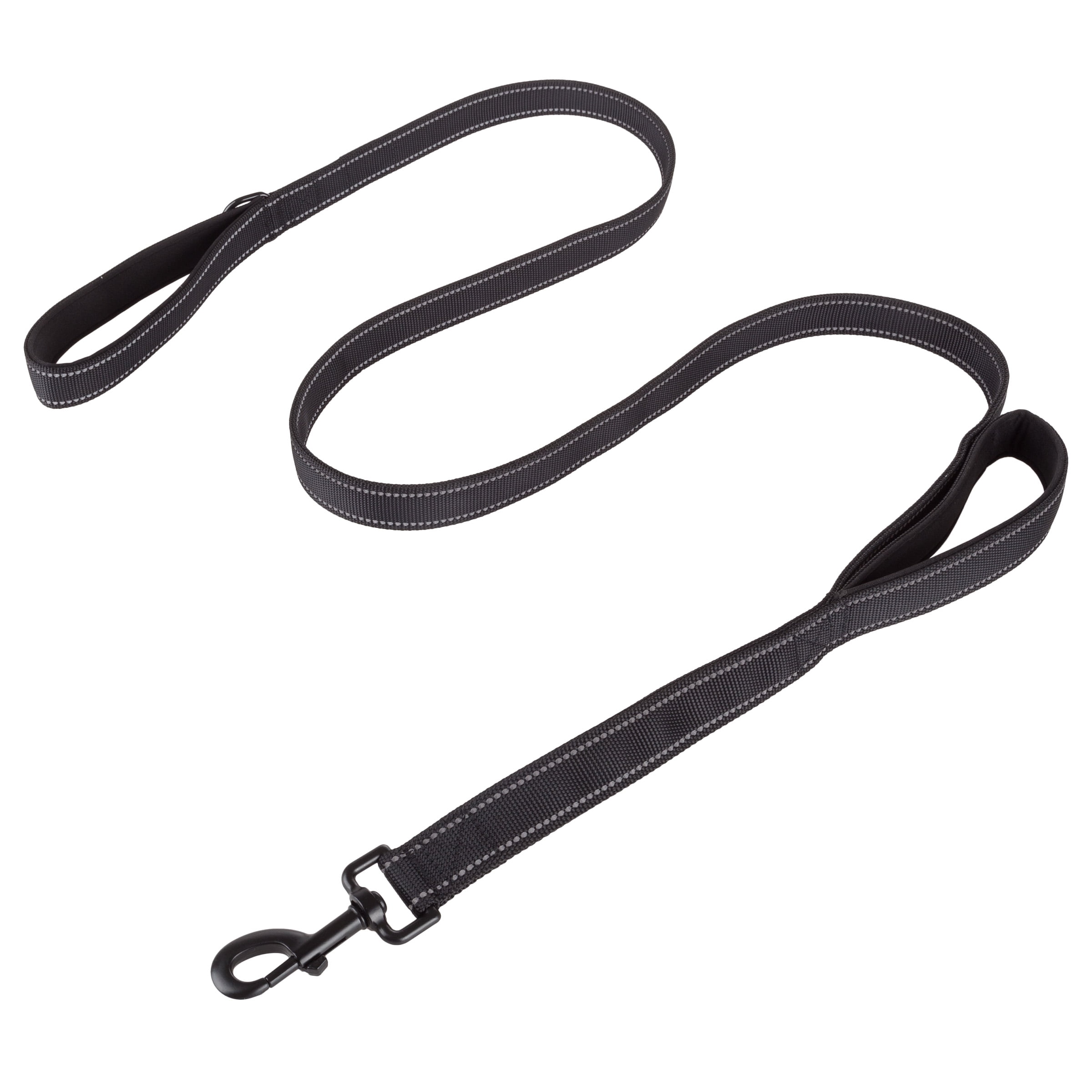 Dual Handled Dog Leash-6Â’ Leash With 2 Padded Grip Handles for Control ...