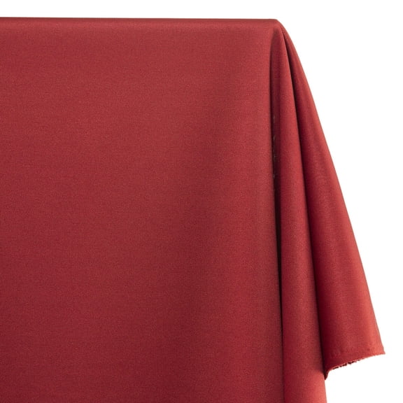 Scuba Double Knit Fabric 100% Polyester 58/60" inches Wide Sold By The Yard Many Colors (Burgundy)