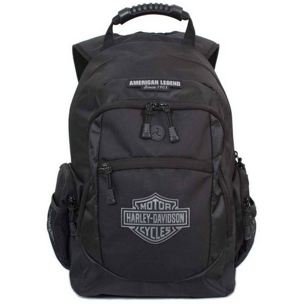 HarleyDavidson Men's Classic Bar & Sheild Backpack, Black BP1932S
