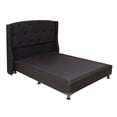 thumbnail image 3 of Box Base Cama Queen Size + Cabecera Zefyr Negro, 3 of 8