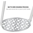 thumbnail image 3 of Potato Masher Stainless Steel, Potato Masher, Vegetable Masher Potato Puree, Potato Press For Dishwasher-Safe, Mashed Potatoes, Creamy Mashed Potatoes, Vegetables And Fruits, 3 of 7