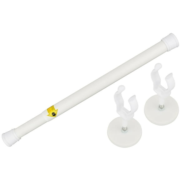Varillas magnéticas MUTUACTOR, resistentes, blancas, de 34,5 cm a 67 cm